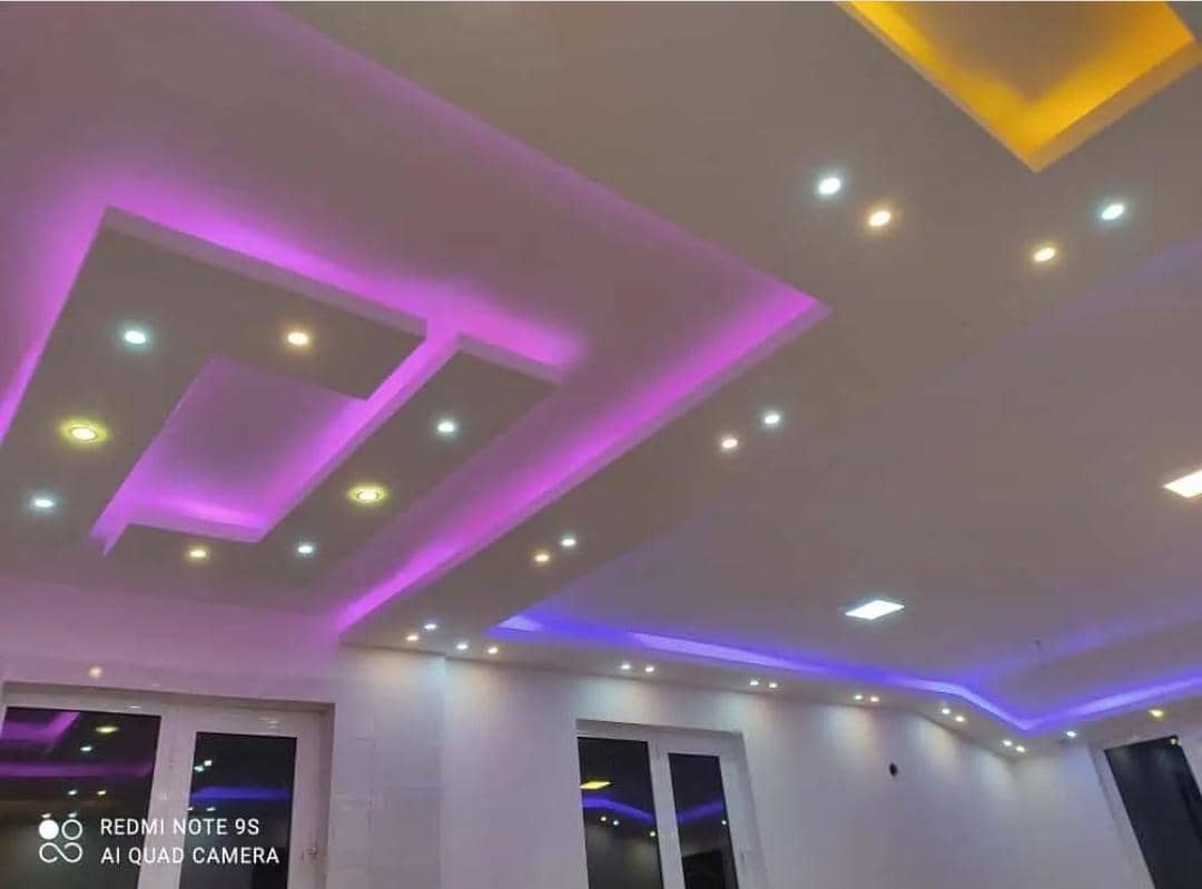 اجرای سقف کناف و باکس نورمخفی کلاردشت-مجل